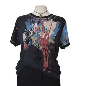 Cirque du Soleil Graphic Tee Size M 100% Cotton Grunge Y2K Streetwear Vintage